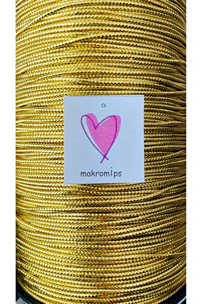 Makromİps Monofil String (500 m) Decorative Silvery Decoration Keyring Macrome Wedding Favor Gift Package String