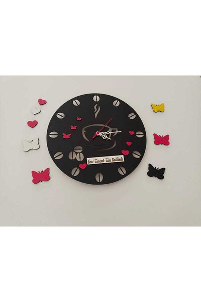 mrchediyesepeti Kitchen**Living-Room-Work Space Quality Wall Clock Very Stylish Design (Exclusive for Mothers)