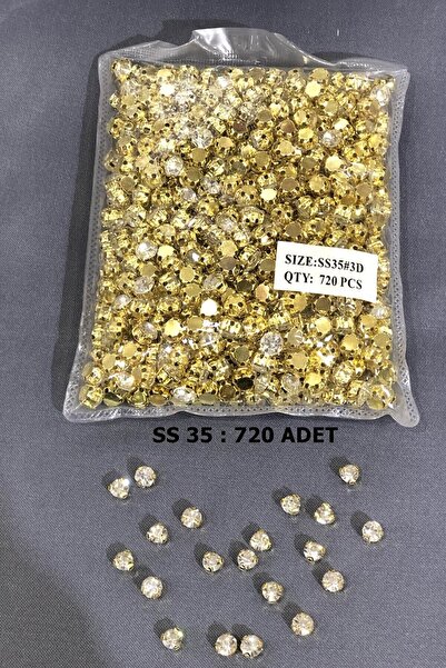 Limelia Carcasă metalică galbenă Dikme Beyoğlu Taşı (1 pachet) ss 35 720 bucăți