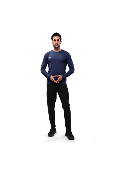 raru Long Sleeve T-Shirt LAUS NAVY BLUE