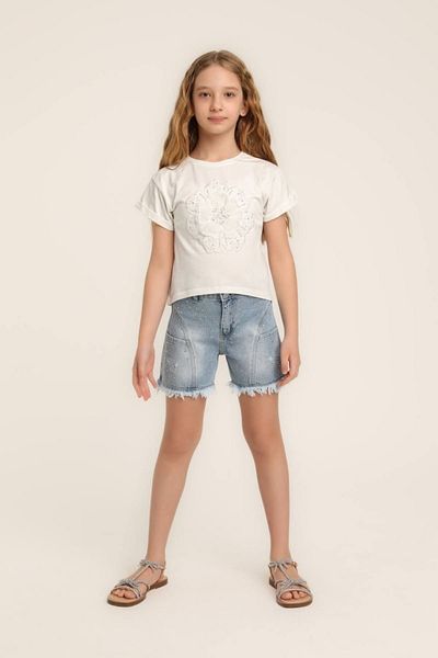 HAUSEkids 5-14 Years Magic Daisy Girl's Suit-Ecru