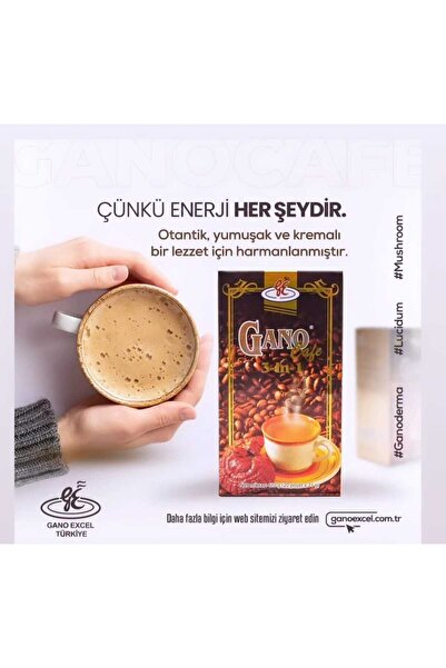 GanoExcel Gano 3in1 Kahve 2 Li Paket
