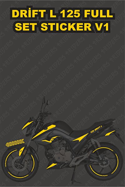 TRİDERS الانجراف L مجموعة كاملة من الملصقات هدية الانجراف L هدية