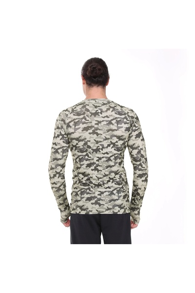 raru Long Sleeve T-Shirt Evoco Khaki