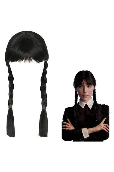 Skygo Wednesday Black Braided Wig