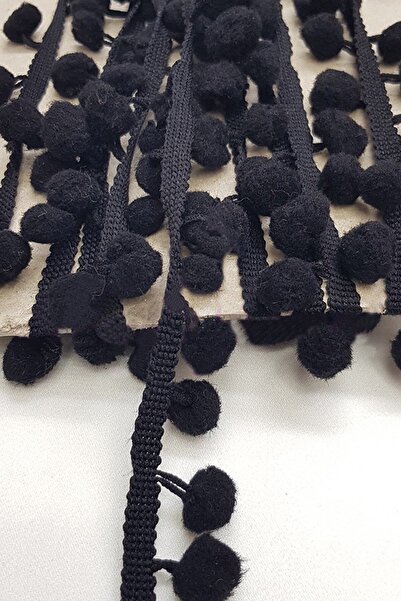 Limelia Black Stripe Pompom 1.5cm
