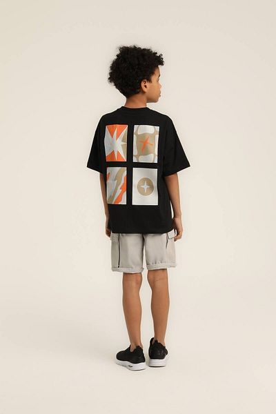 HAUSEkids 5-14 Years World Black Design Boys Suit-Black