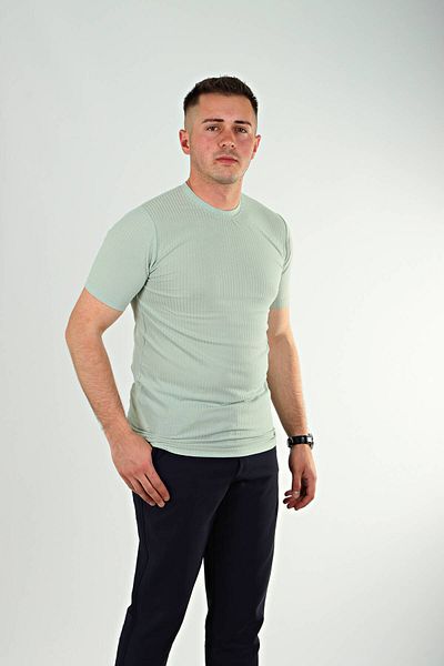 eg38 Reported Crew Neck T-Shirt Mint Green