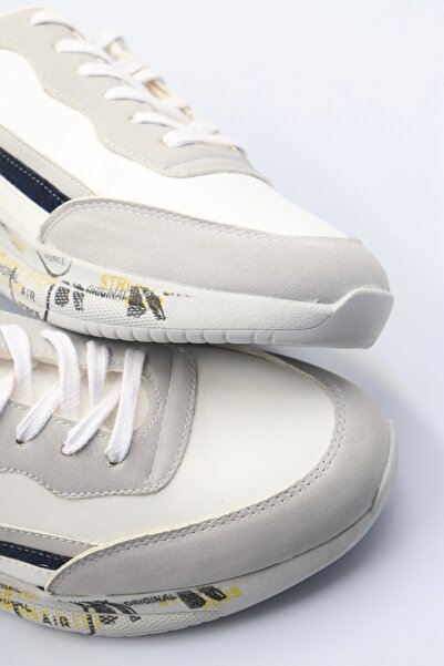 RODEO Ανδρικά λευκά καθημερινά άνετα εύκαμπτα ορθοπεδικά παπούτσια sneaker με εγγύηση