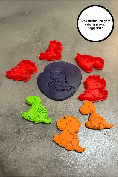 To Design Lab Dinosaur Themed 9-Piece Mold Set