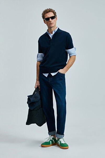 Lufian 111200203   مورينو سمارت جان سليم صالح الرجال الجينز الأزرق