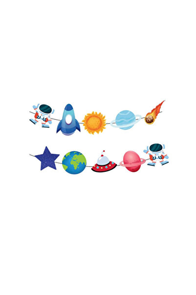 Öztürkpartievi لافتة ورقية مساحة 3 متر 10 قطع