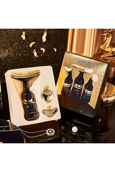 NaturalCharm Gu Shiyuta Yüz, Boyun ve Göz Bölgesi Için Cilt Germe ve Canlandırma Cihazı Masaj Aleti