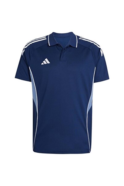 adidas Ανδρικό μπλουζάκι Tiro 25 Competition Polo Neck T-shirt ΣΚΟΥΡΟ ΜΠΛΕ