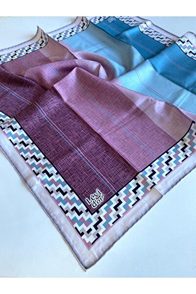 Levidor Eșarfă de mătase Tivil 39269 Roz pudrat cu model mixt