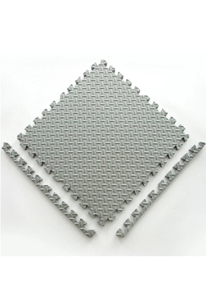 CARPAZAR Tatami Eva Mat Çocuklar Için Köpük Halı Matı Puzzle Geçmeli Oyun Spor Kaymaz Mat 16 Adet 50x50 13mm