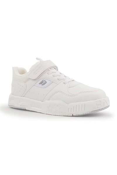 Kids Club Shoes Cool Prax Sneaker Orthopedic Sole Unisex Kids Sneakers White