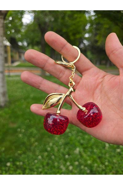 MODAM DENSTINY Cherry Bag Charm / Keychain / Bag Charm