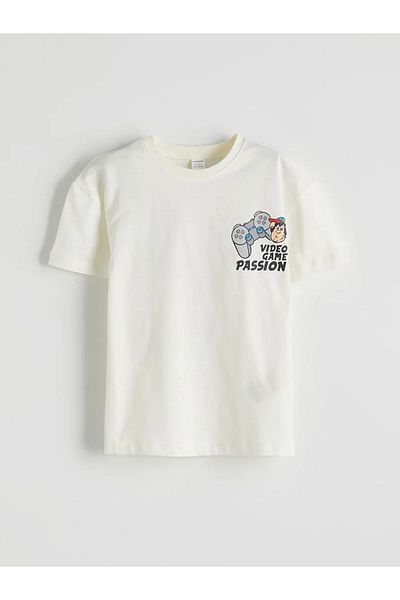LC Waikiki Legendary Monkey Printed Boy's T-Shirt