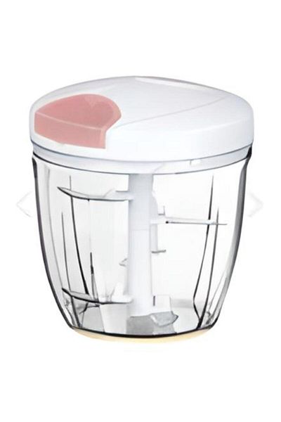 Veliday Large Size Vegetable Chopper with Hand Rolled Rope and 5 Blades 1000ml