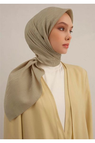 Armine Eșarfă Lyocell 3-73 Crem cu model 47344