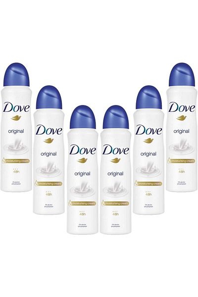 Dove Original Spray Anti-Perspirant Deodorant 250ml Case of 6