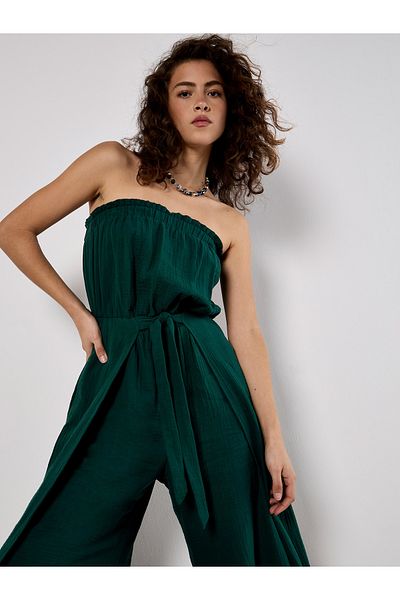 Apricot Bandeau-Tetra-Overall