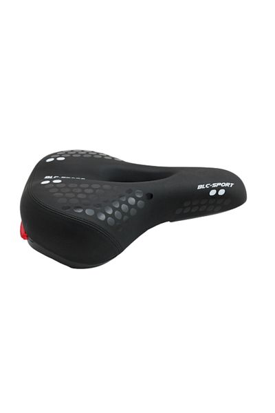 Cin Lighted Bike Saddle – Elastomer Base (Zr-W/B Dot)
