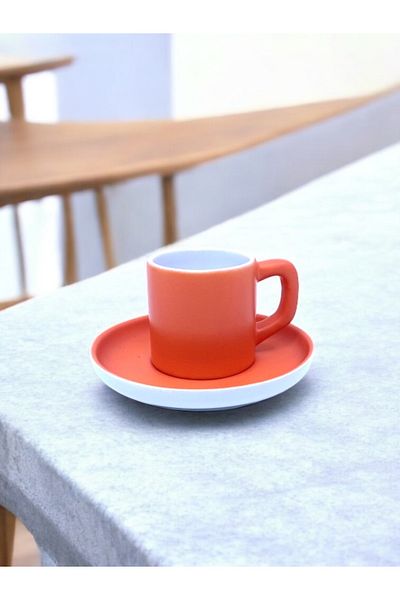 MEGA KANYON Special Production Colorful Coffee Cup |   Turkish Coffee Cup |   Colorful Model |   100 ml Coffee Cup