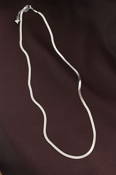 Skygo 316L Steel Silver Color 60 cm Italian Chain Necklace - TJ-BKO6229