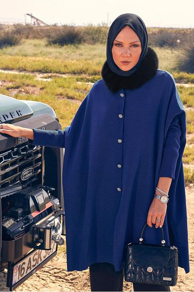 Alvina Poncho tricotaje 44080