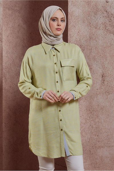 Alvina GINGER PATTERNED TUNIC 44478