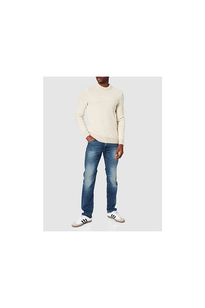 Hugo Boss Rundhalspullover Für Herren In Creme