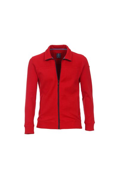 Redmond Sweatjacke ’für Herren In Rot’