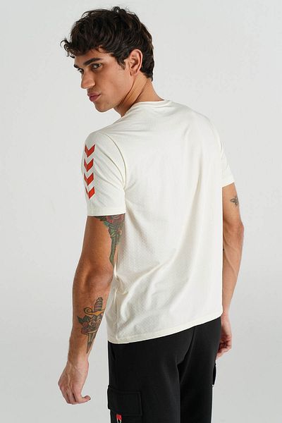 hummel Hmllambert T-shirt S/s Λευκό Ανδρικό T-shirt 912127-9157