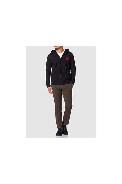 Hugo Boss Sweatjacke ’für Herren In Schwarz’