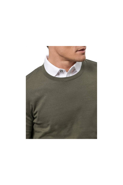Pierre Cardin Strickpullover für Herren in olive