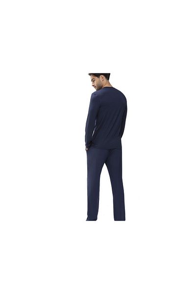 MEY Pyjama Kurz ’für Herren In Blau’