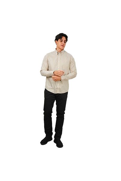 Giordano Men's Wrinkle Free Cotton Shirt: Comfort & Style