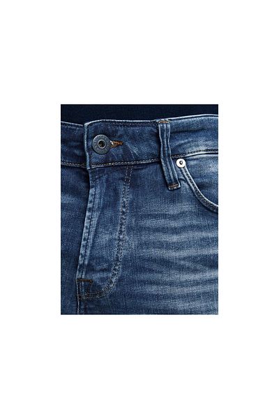 Jack & Jones Pánské látkové nohavice v modré barvě