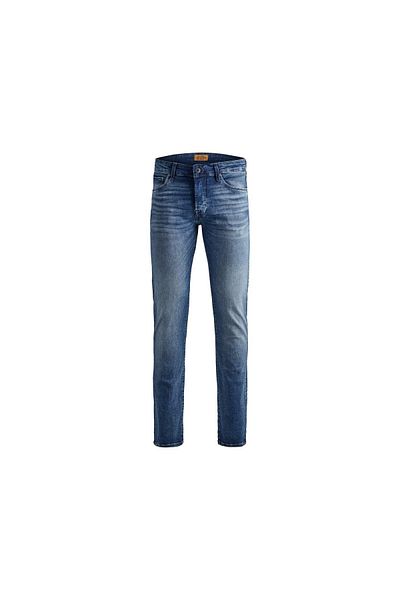 Jack & Jones Pánské látkové nohavice v modré barvě