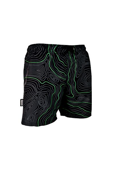 Guggen Mountain Badehose Für Herren In Grün