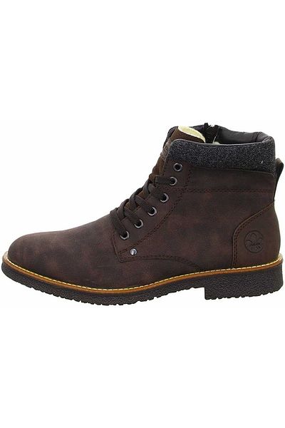Rieker Schnür-stiefeletten ’für Herren In Braun’