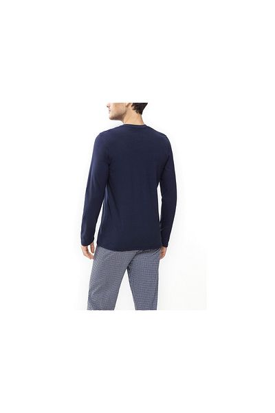 MEY Pyjama Lang ’für Herren In Blau’