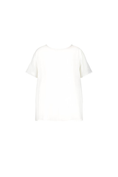 Samoon Rundhals T-Shirt für Damen