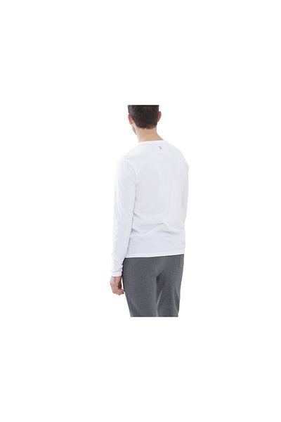 MEY Pyjama Lang Für Herren In Weiß