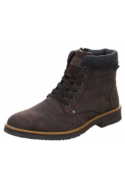 Rieker Schnür-stiefeletten ’für Herren In Braun’