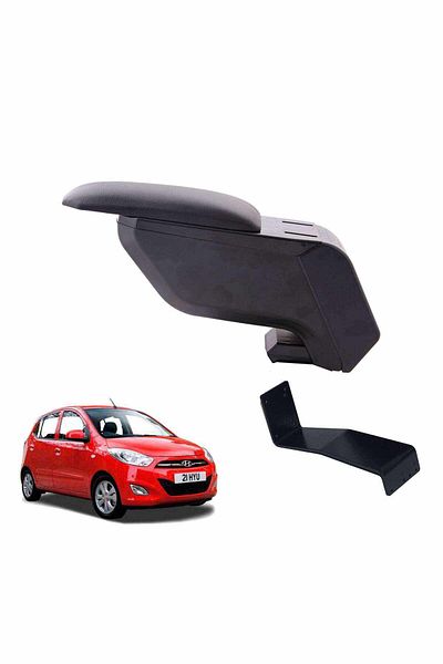 3 Tıkla Hyundai I10 2011 Black Armrest Armrest with Steel Foot Without Piercing