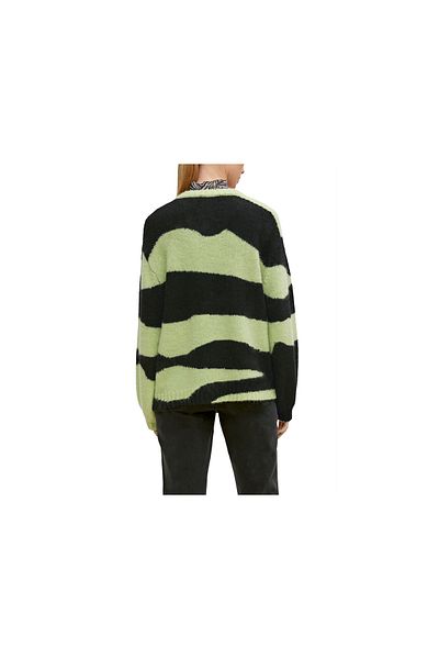 comma Turtleneck sweater for women in green