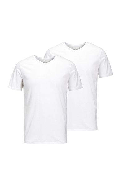 Jack & Jones T-shirts 2er Pack T-shirt Im 2er Pack Jj Basic V-neck Tee